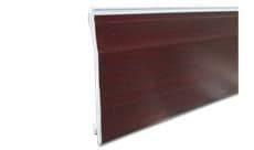 Rosewood Grained UPVC External Shiplap Cladding