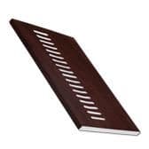 Rosewood Grained Vented Soffit Board