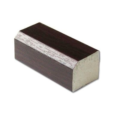 Rosewood PVC 22mm x 20mm Square Bead - 5m