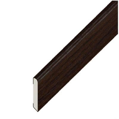 Rosewood PVC 30mm Finishing Trim - 5m