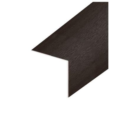 Rosewood PVC 50mm x 50mm Rigid Angle