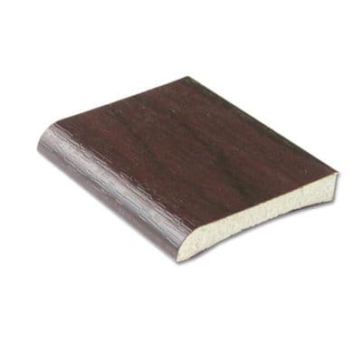 Rosewood PVC Flat Back Architrave 90mm - 5m