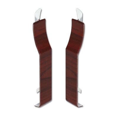 Rosewood uPVC Shiplap Cladding Joint Cover 150mm