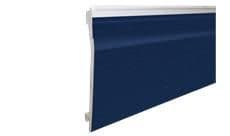 Royal Blue Grained UPVC External Shiplap Cladding