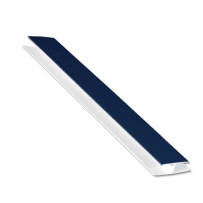 Royal Blue Soffit H Section Joint Trim - 5m