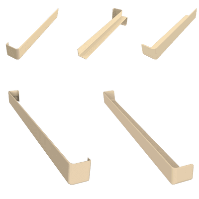 Sable Smooth Fascia Trims