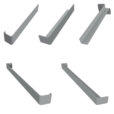 Storm Grey Smooth Fascia Trims