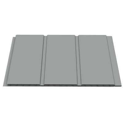 Storm Grey Smooth Hollow Soffit