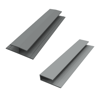 Storm Grey Smooth Soffit Trims