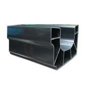 Twinplas Box Gutter - Black