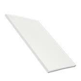 White Grained Plain Soffit Board