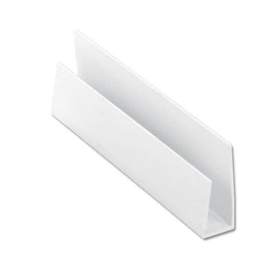 White J Section Soffit Trim - 5m