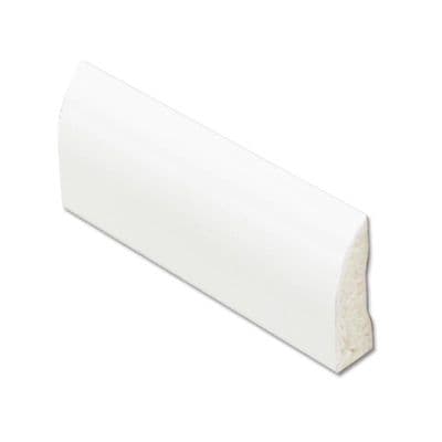White PVC 20mm Finishing Trim - 5m