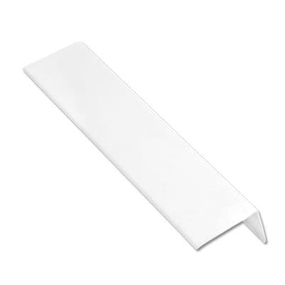 White PVC 50mm x 50mm Flexi Angle - 5m