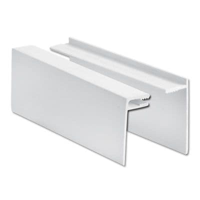 White Shiplap 2 Part Universal Starter Trim - 5m