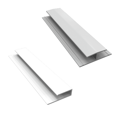 White Smooth Soffit Trims