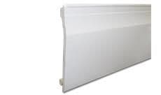 White UPVC External Shiplap Cladding