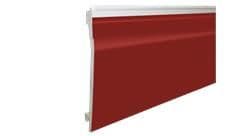 Wine Red Grained UPVC External Shiplap Cladding