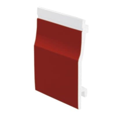Wine Red uPVC Shiplap Cladding 150mm - 5m