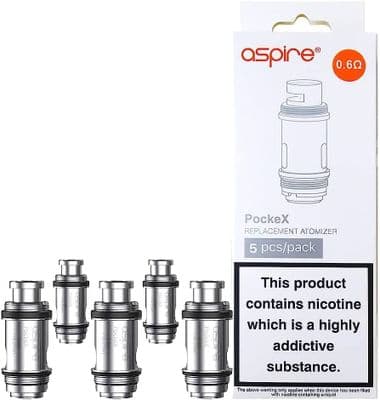 Aspire - PockeX Coils (Pack of 5)
