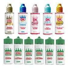 Donut King 100ml E Liquid Cakes - Free Nic Shot