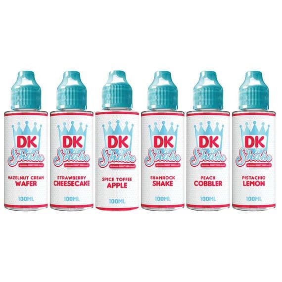 Donut King 100ml E Liquid Shakes - Free Nic Shot