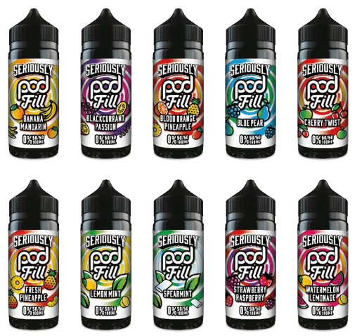 Doozy Seriously Pod Fill 100ml E-Liquid - Free Nic Shot
