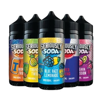 Doozy Seriously Soda 100ml E-Liquid - Free Nic Shot