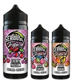 Doozy Seriously Tropical Range 100ml - Free Nic Shot