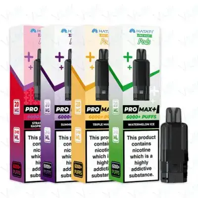 Hayati Pro Max Plus 6000 Prefilled Pod + Refill Container