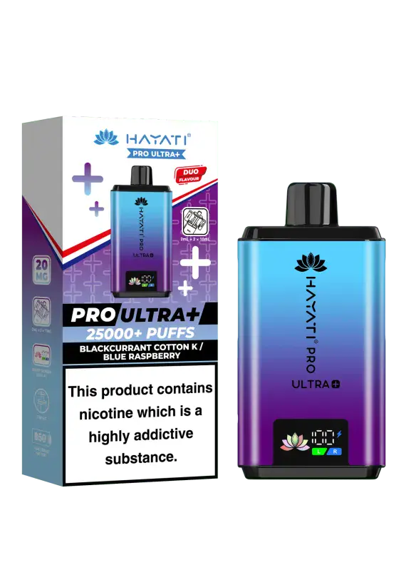Hayati Pro Ultra + (25,000 Puffs)