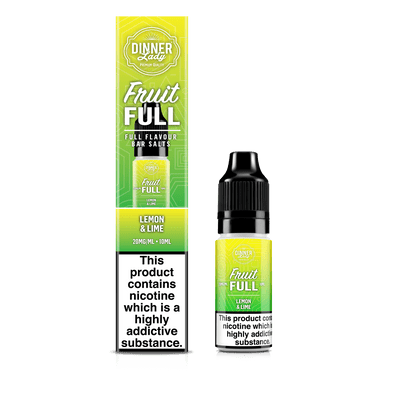LEMON AND LIME BAR SALTS 50:50 10ML E-LIQUID