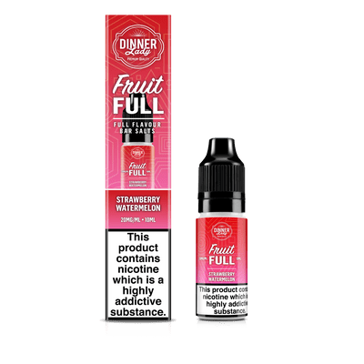 STRAWBERRY WATERMELON BAR SALTS 50:50 10ML E-LIQUID