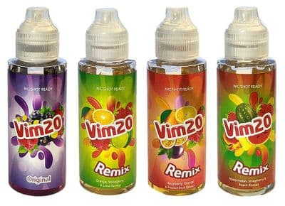 VIM20 100ml E-Liquid - Free Nic Shot