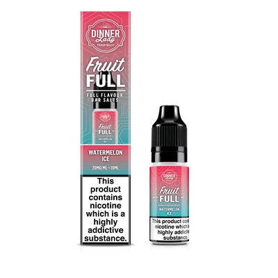 WATERMELON ICE BAR SALTS 50:50 10ML E-LIQUID