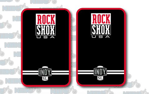 1998 Rock Shox Indy SL Fork Graphics