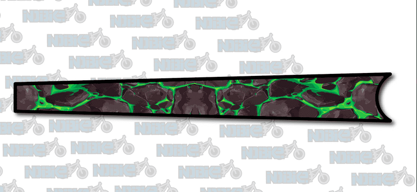 Acid Effect Top Tube Graphic Protection