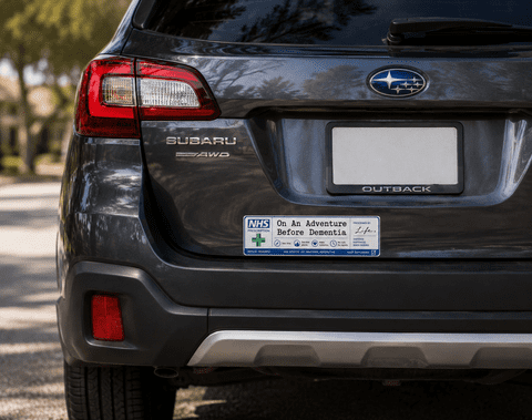 Adventure Before Dementia Bumper Sticker