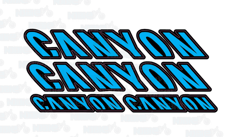 Canyon Logo Graphic Kit