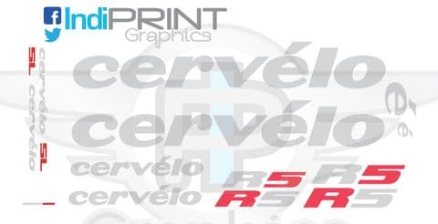 Cervelo R5 Decal Set