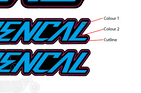 Commencal Basic 2019-2020 Frame Graphic Set