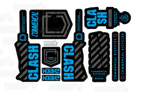 9 Stickers Logo COMMENCAL - Autocollants Adhésifs Cadre Velo Bike VTT - 250 9 Stickers Logo COMMENCAL - Autocollants Adhésifs Cadre Velo Bike VTT - 250