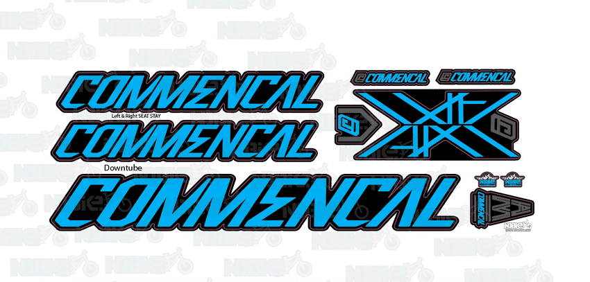 Commencal Meta AM v4 2018 Graphics