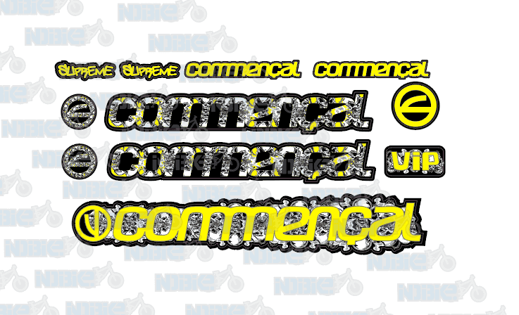 Commencal Supreme Custom Skull Kit