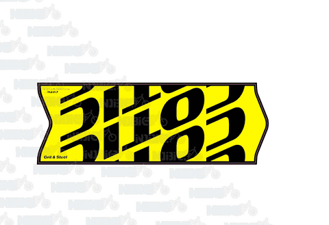 Cotic Bfe, Rocket & Soul Downtube Graphics.