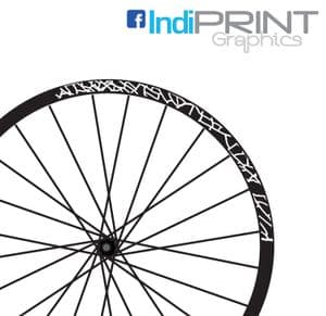 Cracked Section Rim Decal