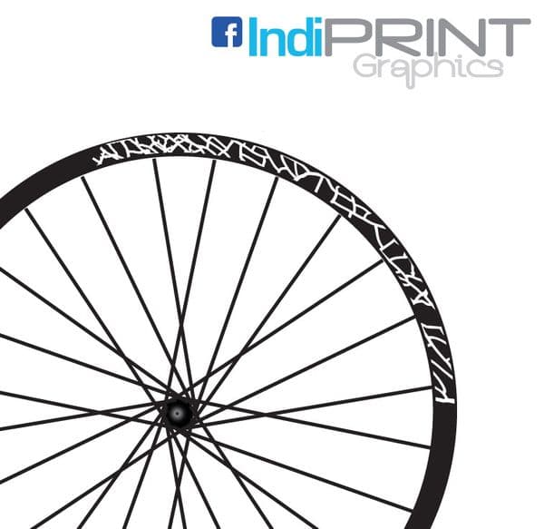 Cracked Section Rim Decal