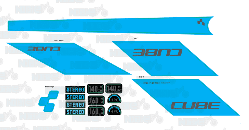 Cube Stereo HPC 140 & 160 Graphics