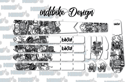 Cute Monsters BikTat Kit (clear)