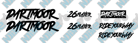 Dartmoor 26 Player Decals